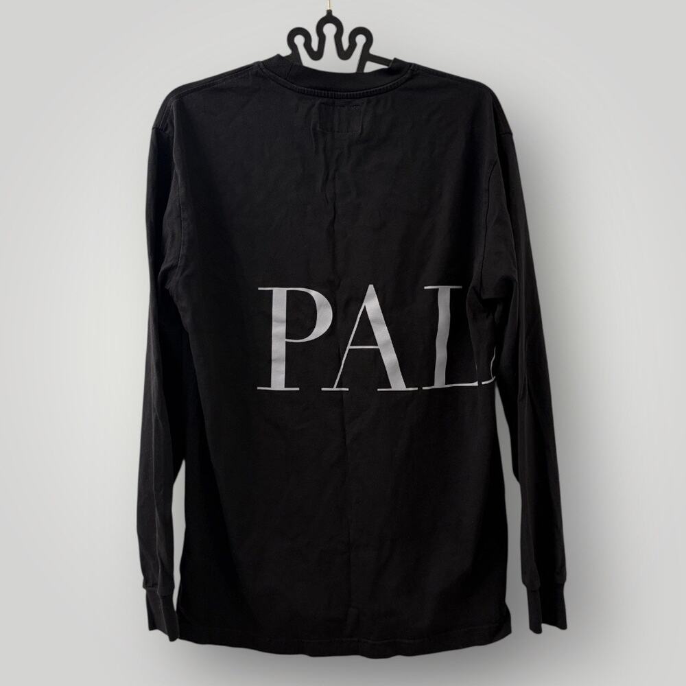 Palace x Calvin Klein CK1 Long Sleeve T-Shirt Black Size Medium M Logo Tee - Picture 2 of 7